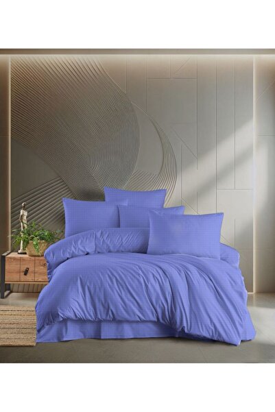 MELLS HOME طقم غطاء لحاف مفرد مع ملاءات مرنة