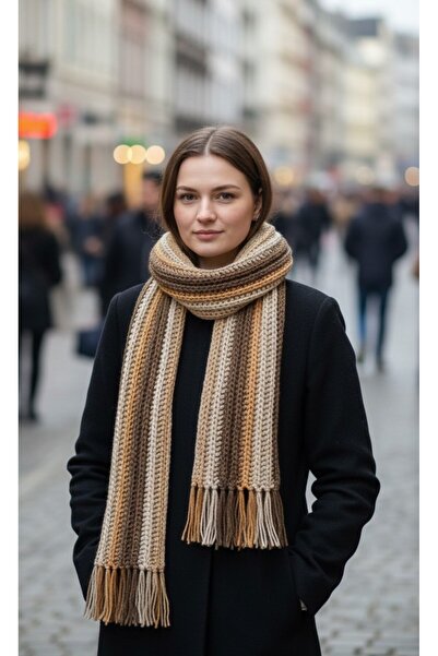 MinAccessory Thessaloniki Knitted Handmade Unisex Scarf