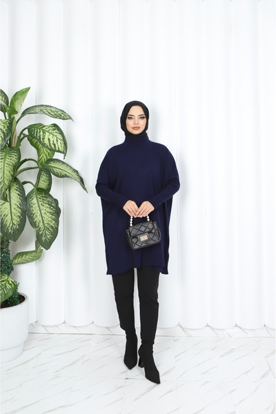 NİSUM MODA TRİKO PANÇO TUNİK