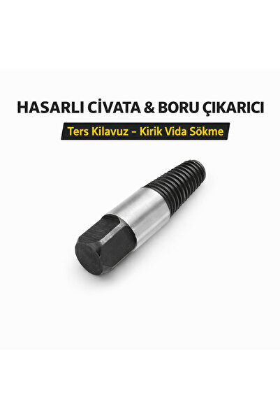 Genel Markalar Ters Kılavuz Hasarlı Civata ve Boru Çıkarıcı M35–M50 | Kırık V...