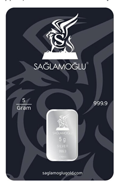 Lora Kuyumculuk 5 Grn Külçe Gümüş