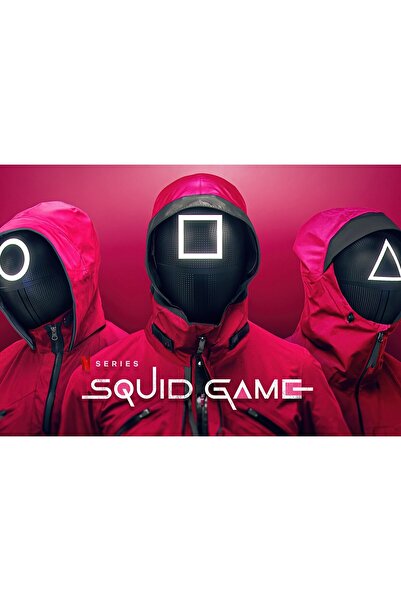 OEM Poster Squid Game Guards, 61x90cm, Zumzeria