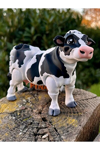 pynarix İnek- Holstaine Cinsi 🐄Figür Oyuncak- Boynuzsuz Ama Başı Dik 🐄🌿3D ...