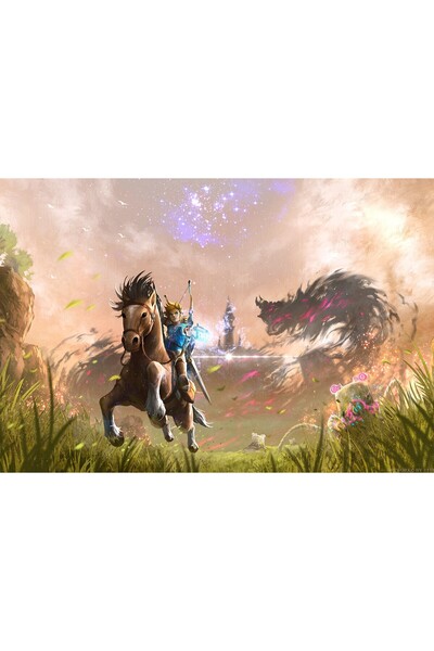 OEM Posterul Legend of Zelda Link Artwork, 61x90cm, Zumzeria