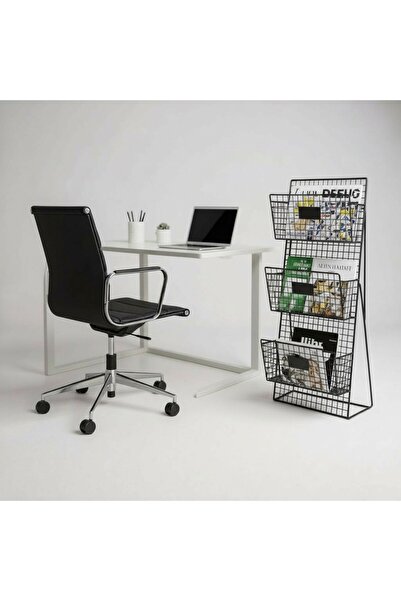 GO DEKOR Dikey 3 Gözlü YENİ Stant Tel Kafes Kitaplık Dergilik ve Gazetelik Ün...