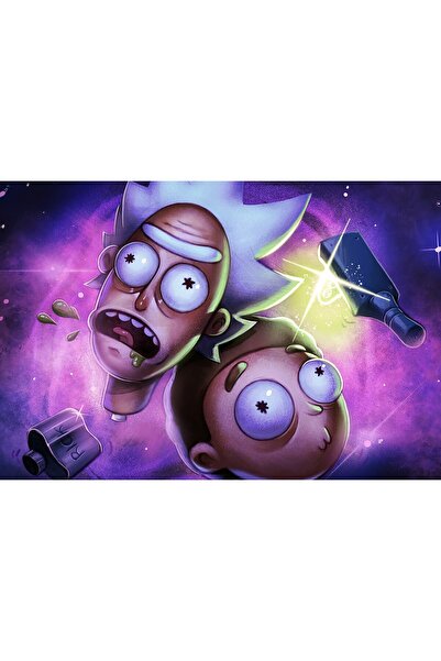 OEM Poster Rick And Morty Heads, 61x90cm, Zumzeria