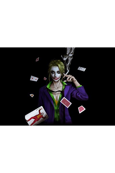 OEM Poster Joker Girl Smoke, 61x90cm, poster533, Zumzeria