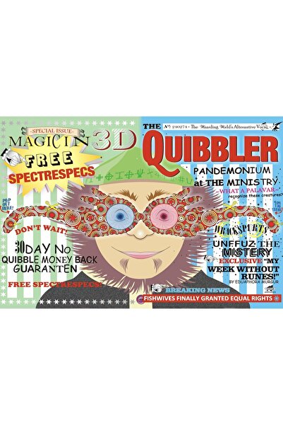 OEM Poster Harry Potter Quibbler, 61x90cm, Zumzeria