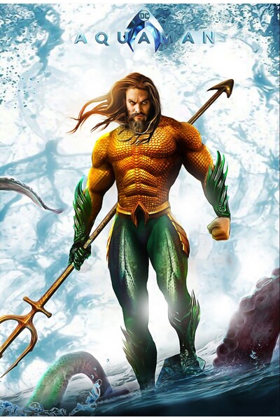 OEM Posterul filmului DC Aquaman, 61x90cm, Zumzeria