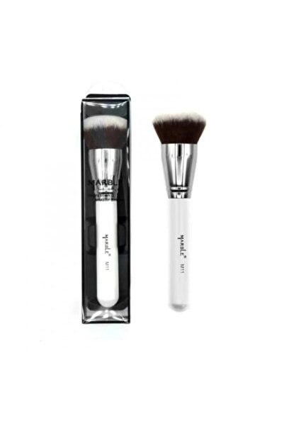 Marble Face Makeup Brush Black