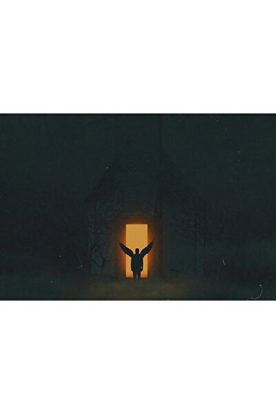 OEM Poster Înger din Biserică, 61x90cm, poster1348, Zumzeria