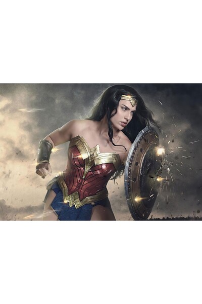 OEM Poster Cosplay Wonder Woman, Fată, 61x90cm, poster2890, Zumzeria