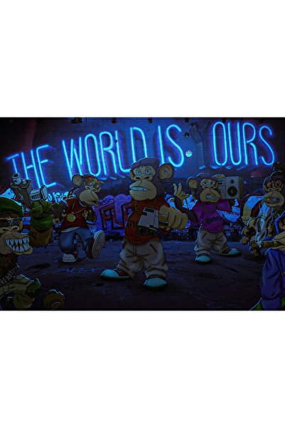 OEM Poster Monkey Nft, 61x90cm, poster2849, Zumzeria