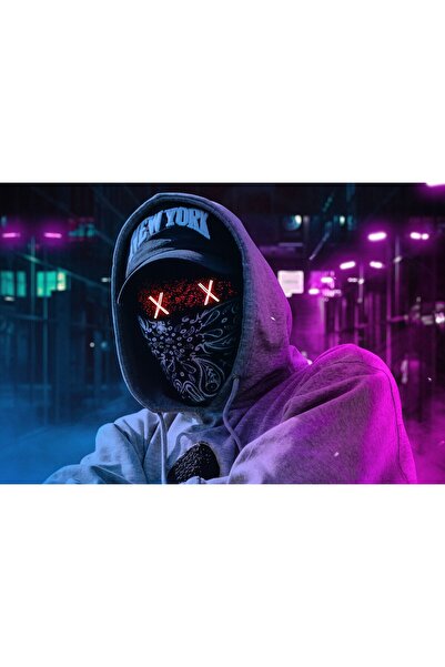 OEM Poster Hoodie Guy With Magical Universe, 61x90cm, poster893, Zumzeria