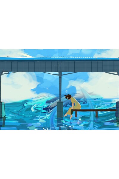 OEM Posterul „Scăparea de durere”, 61x90cm, poster1274, Zumzeria