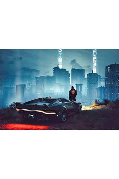 OEM Poster Cyberpunk 2077 Personaj Samurai, 61x90cm, poster2670, Zumzeria