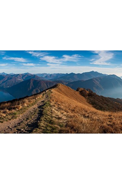 Zumzeria Pictură pe pânză Alpii Elvețieni Panoramă frumoasă, 80x50cm, canvas552,