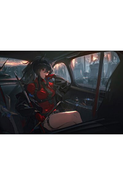 OEM Poster Texas Arknights Anime Girl, 61x90cm, poster2876, Zumzeria