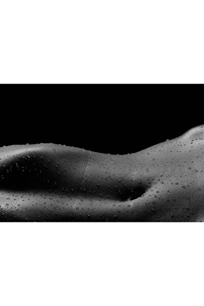 Zumzeria Tablou Picături de Apă pe Corpul Perfect al unei Femei Goale, 80x50c...