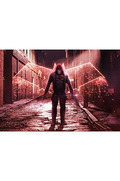 Zumzeria Tablou pânză Scufița Roșie Cavalerul din Gotham, 80x50cm, tablou518,