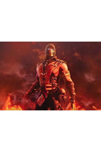 OEM Poster Scorpion în foc, 61x90cm, poster1926, Zumzeria