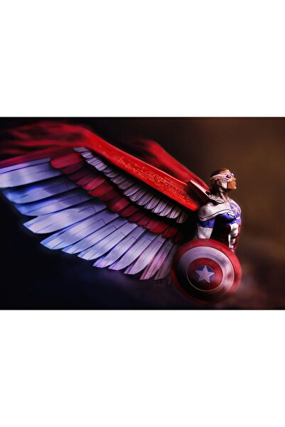 OEM Poster Falcon Look în Căpitanul America, 61x90cm, poster1833, Zumzeria