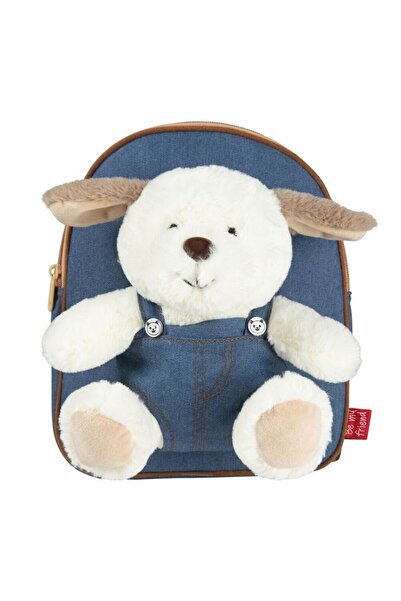 OEM Danny Dog Backpack with Plush, 27x21x9cm