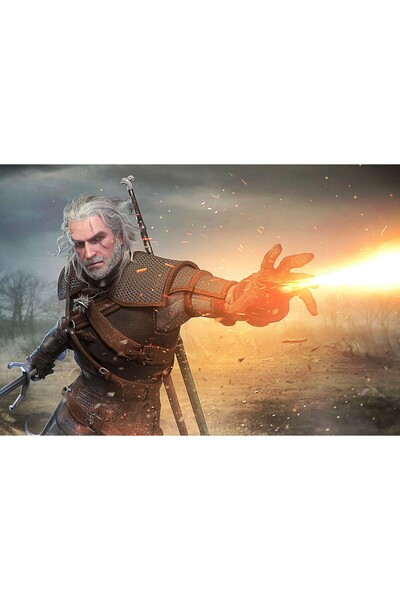 OEM Poster Geralt de Rivia Vrăjitorul, 61x90cm, poster1832, Zumzeria