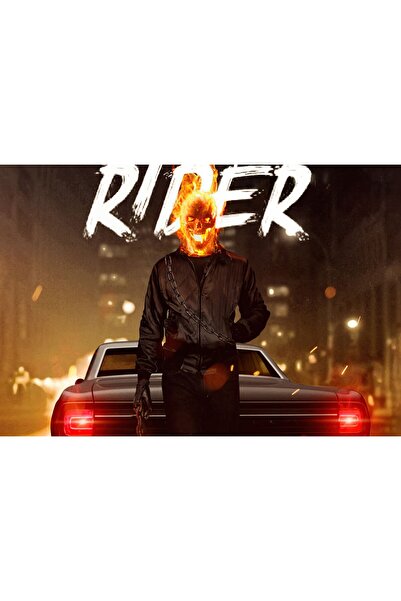 OEM Poster Fanart Ghost Rider, 61x90cm, poster2021, Zumzeria