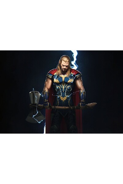 OEM Poster Thor Dragoste și Tunet Artă Comică, 61x90cm, poster1251, Zumzeria