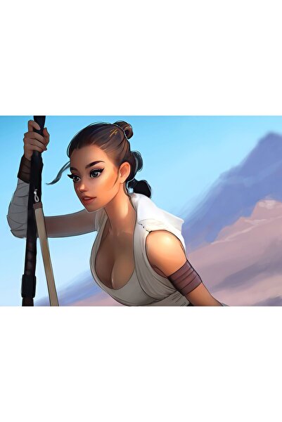 OEM Posterul Rey Star Wars Illustrator, 61x90cm, poster2174, Zumzeria