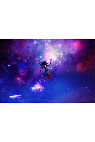 OEM Poster Ms Marvel Fanart, 61x90cm, poster1892, Zumzeria