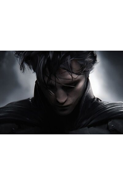 Zumzeria Pictură pe pânză 2022 Batmanul Robert Pattinson, 80x50cm, tableou866,