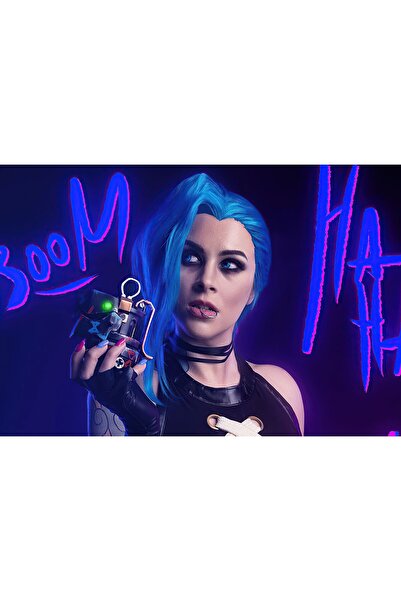 OEM Poster Cosplay Arcane Jinx, 61x90cm, poster1258, Zumzeria