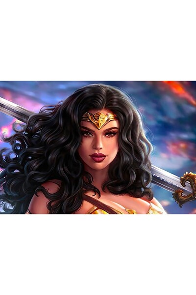 OEM Poster Wonder Woman Ilustrație Synder Cut, 61x90cm, poster2290, Zumzeria