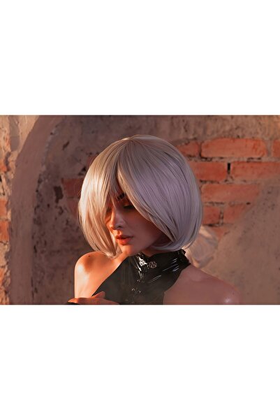 OEM Poster Nier Automata Cosplay Girl, 61x90cm, poster1715, Zumzeria