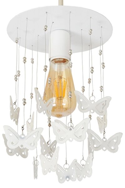 VENON Pınar Tekli 🦋 20x20 Normal 🦋KELEBEK🦋 Sarkıt Tekli Avize Antre Hol Be...