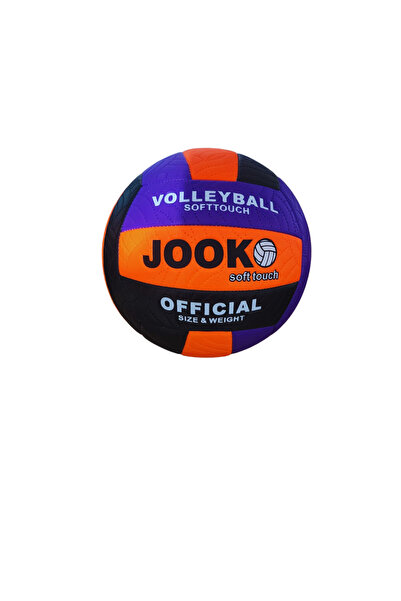 unes كرة طائرة ملونة من سوفت تاتش + هدية مضخة |   الاستخدام في المدارس والحدا...