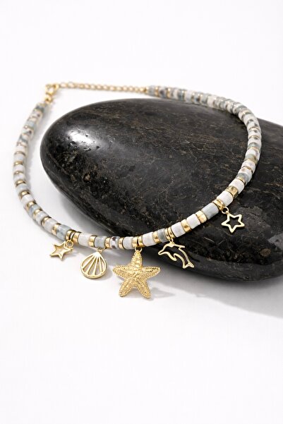 Bermecy Sea Éclat | Deniz Yıldızı Detay Tasarım Kolye