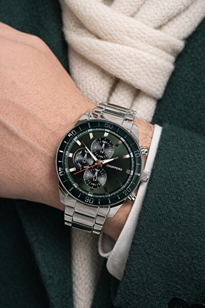 S.POLO Spolo Marka Altın Renk Yeşil Kadran Erkek Kol Saati Bileklik Hediye