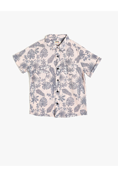 Koton Πουκάμισο για αγόρι με ροζ σχέδιο