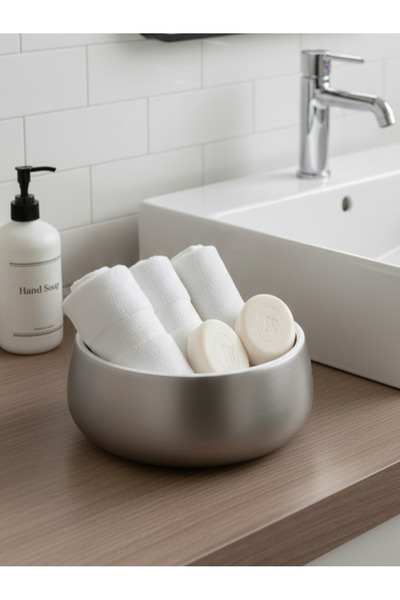 LUNİVAA HOME Decorative Multi-Purpose Gold Bowl, Suitable as a Gift Accessory...