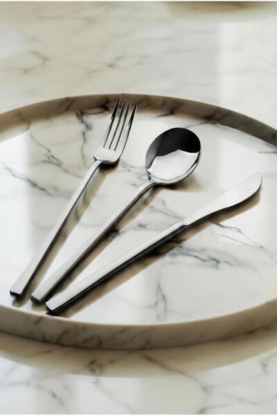 ÖZLİFE طقم سكاكين وشوكة وملعقة من نوفا مكون من 36 قطعة