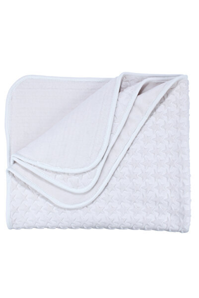 bebegen بطانية إكرو ستار منقوشة سميكة قطيفة 100*120 سم