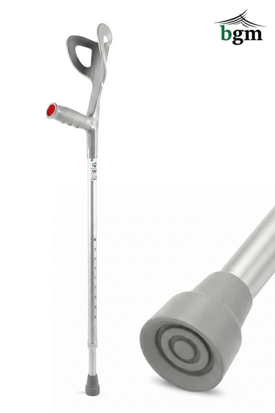 bgm Koltuk Değneği - Kanedyen Değnek- 1 Adet Gri Yüksek Kalite Ortopedik Yürü...
