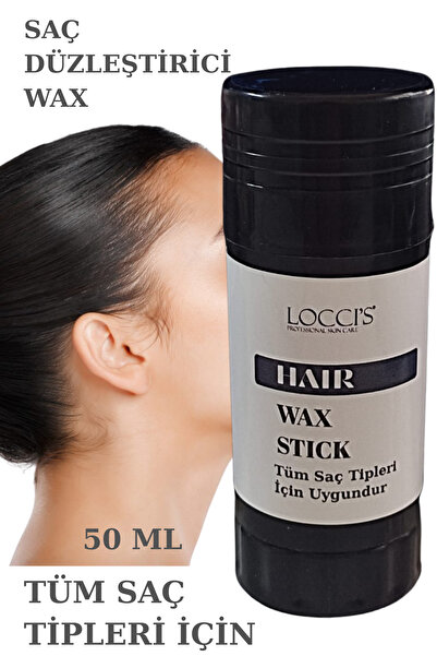 Biobella LOCCİ'S Hair Wax Stick 50 gr - Saç Sabitleyici - Doğal Bileşim