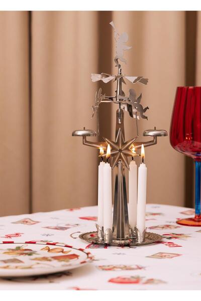 The Mia Angel Metal Mumluk Gümüş