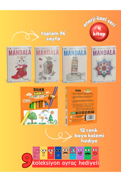 Pembe Pasaj Yetişkinler İçin Mandala Boyama Kitabı Büyükler İçin Mandala Tera...