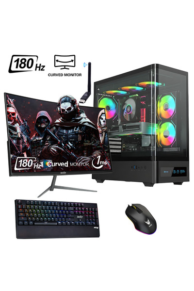 XGAMING Eagle X Ryzen 7 3700x 16gb 512gb M.2 Nvme Rxt 4060 8gb 24" 180hz Oyun...