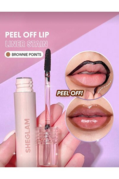 SHEGLAM Fall In Line Soyulabilir Dudak Kalemi(Brownie Points ).